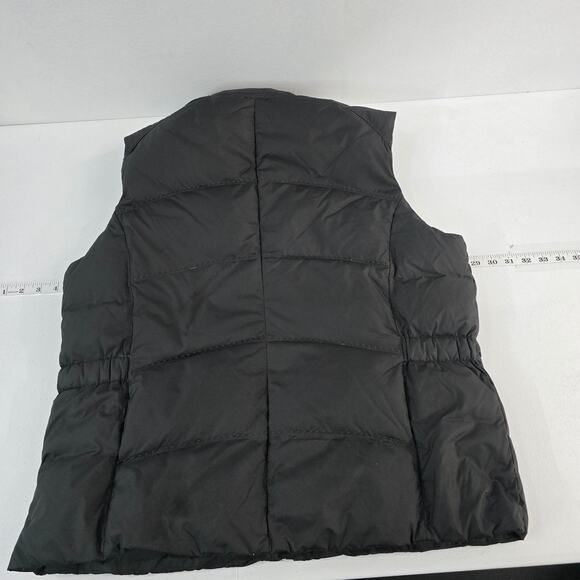 Eddie Bauer Women's Quilted Goose Down Puffer Vest Black XL Polyester 5984 - Picture 3 of 10